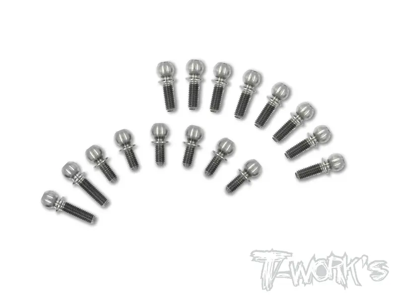 Tp-061 64 Titanium Ball End Set For Xray Xt2 1