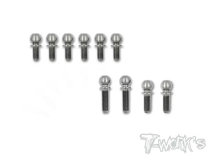 Tp-063 64 Titanium Ball End Set For Xray X1 2017 1