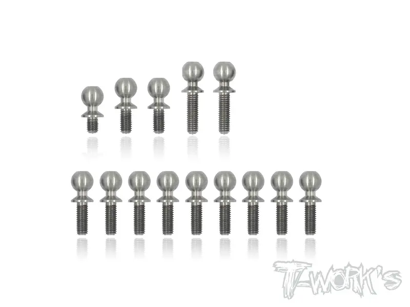 Tp-069  64 Titanium Ball End Set For Team Associated Rc10 B64d 1