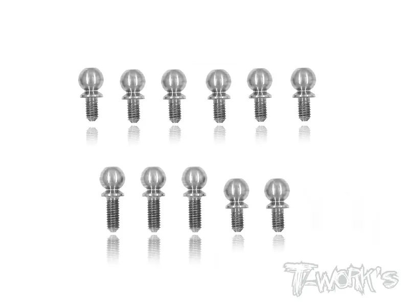 Tp-073 64 Titanium Ball End Set ( For Vbc Ff17 ) 1
