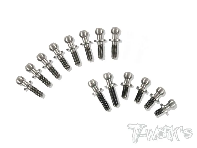 Tp-074 64 Titanium Ball End Set For Yokomo Yz-2 Dtm 1