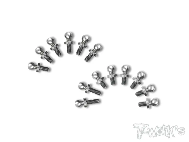 Tp-077 64 Titanium Ball End Set (For Kyosho Lazer Zx6.6) 1