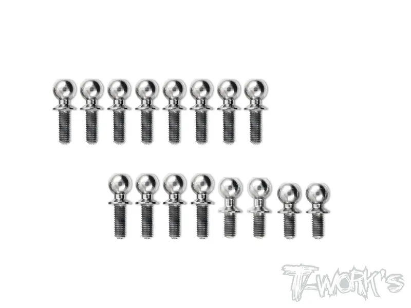 Tp-078 64 Titanium Ball End Set For Tekno Eb410 1
