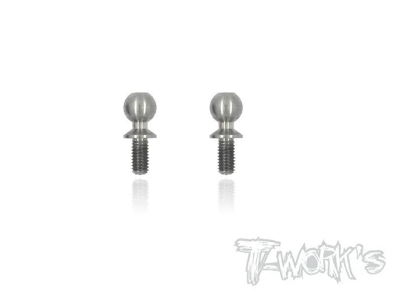 Tp-090 64 Titanium Ballstuds ( For Yokomo Yz2/Yz4 5.5Mm Ball ) 1