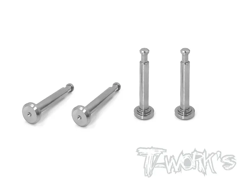 Tp-095 64 Titanium Lower Shock Mount Pins ( For Team Associated Rc8 B3.1/B3.2 ) 4Pcs. 1