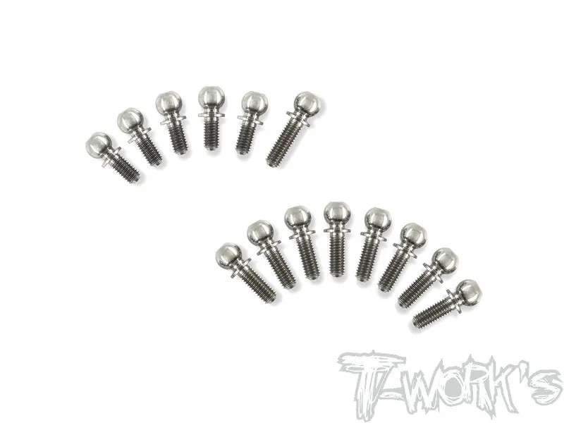 Tp-110 64 Titanium Ball End Set ( For Xray Xb2c 2020 ) 1