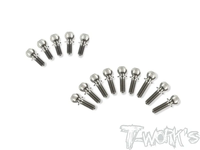Tp-111 64 Titanium Ball End Set ( For Xray Xb2d 2020 ) 1