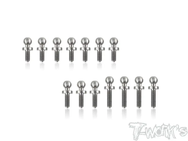 Tp-115 64 Titanium Ball End Set ( For Tlr 22X-4 ) 1