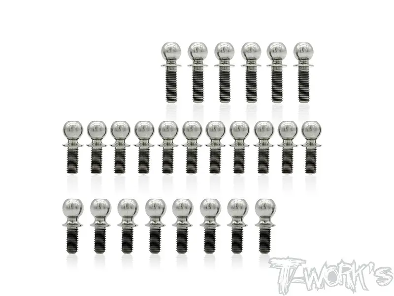 Tp-118 64 Titanium Ball End Set ( For Awesomatix A800fx ) 1