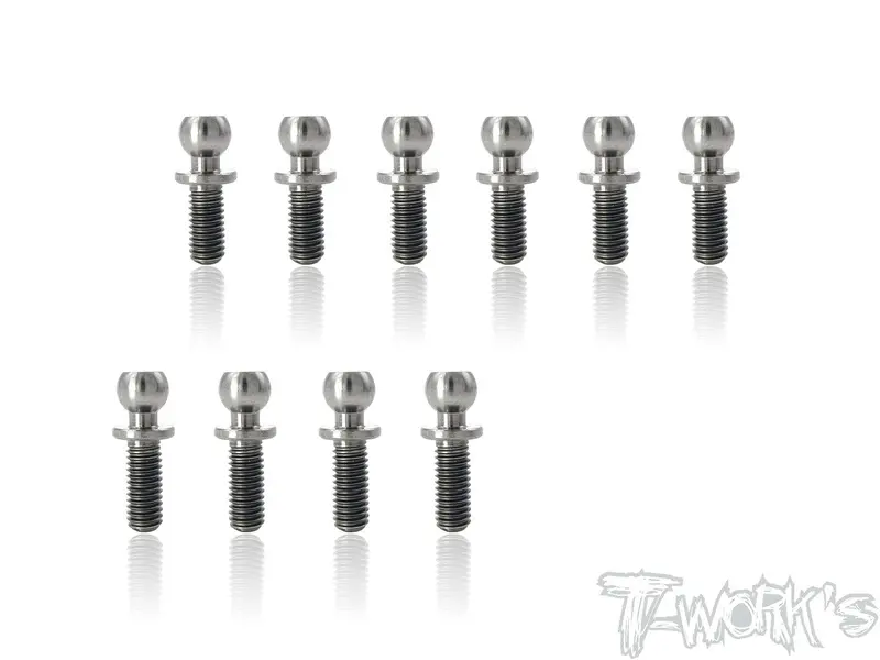Tp-127 64 Titanium Ball End Set ( For Xray X12 2021Eu / X12 2021 Us ) 1