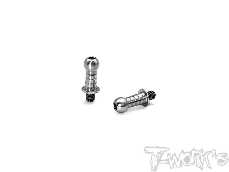 Tp-132-D  64 Titanium Antiroll Bar Ball ( For Mugen Mtc2 ) 2Pcs. 1