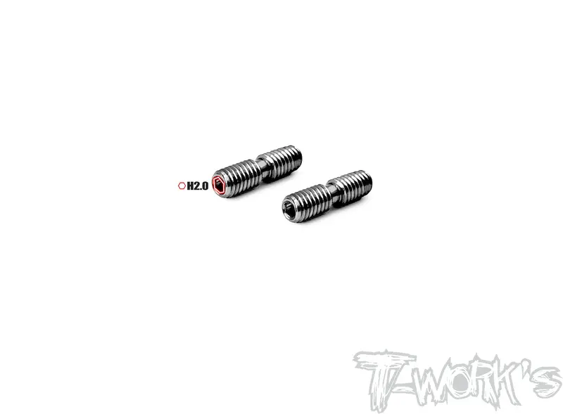 Tp-140   64 Titanium Adujustable Camber Screw 4X15mm /18Mm  2Pcs. 1
