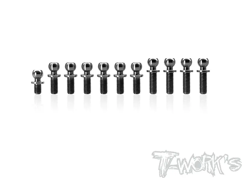 Tp-141	64 Titanium Ball End Set ( For Xray X12'22 ) 1