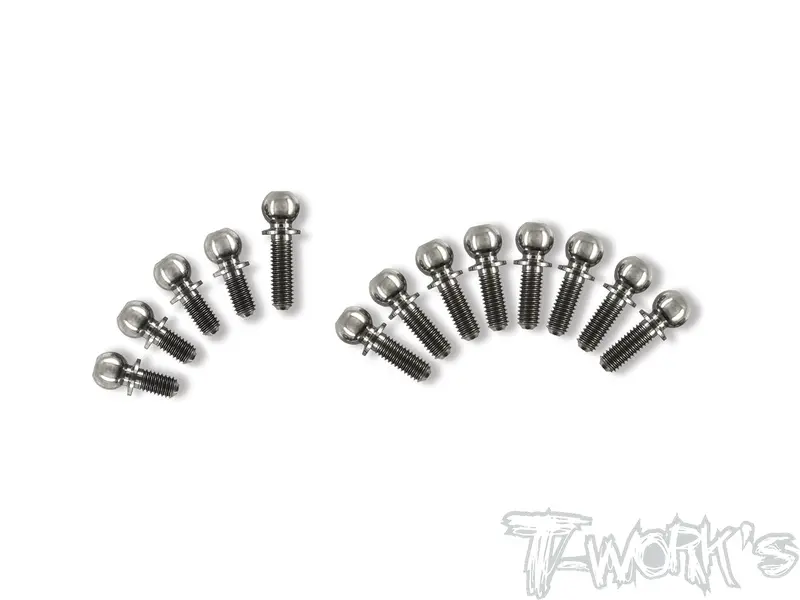 Tp-143-C 64 Titanium Ball End Set ( For Xray Xb2'22 C) 1