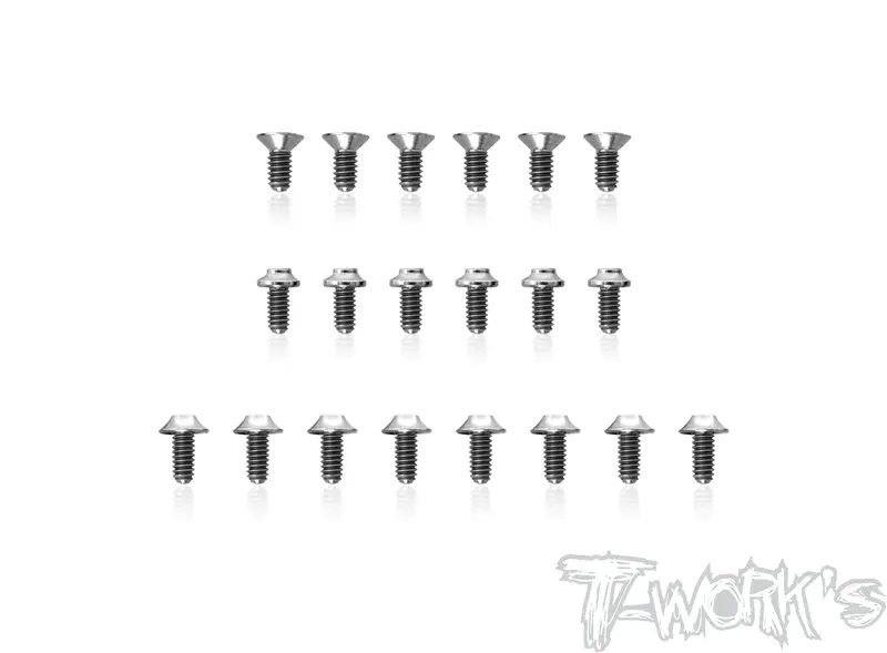 Tp-153	64 Titanium Sus-Arm Screw Set ( For Yokomo Bd11 ) 1