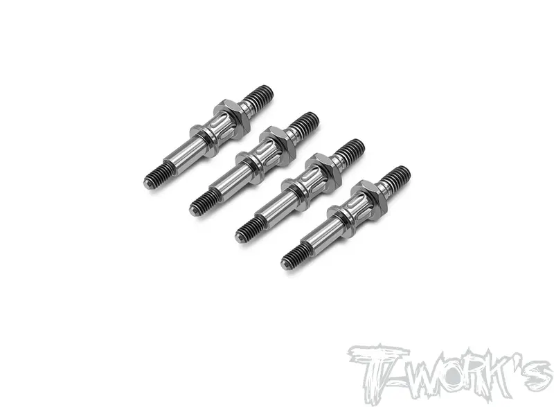 Tp-154	64 Titanium Shock Standoffs  ( For Tlr 8Ight X /2.0/E/Eilte )4Pcs. 1