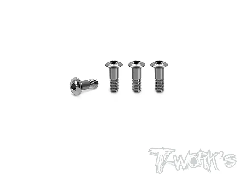 Tp-155	64 Titanium King Pin Screw  ( For Tlr 8Ight X /2.0/E/Eilte/T/Te ) 4Pcs. 1