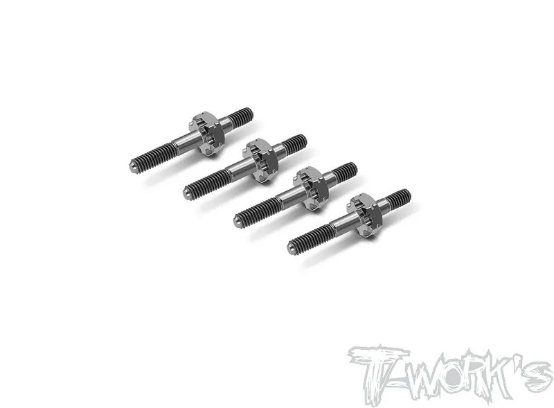 Tp-158	64 Titanium Shock Standoffs ( Tlr 22 5.0/22X/22Sct/Scte3.0 ) 4Pcs. 1