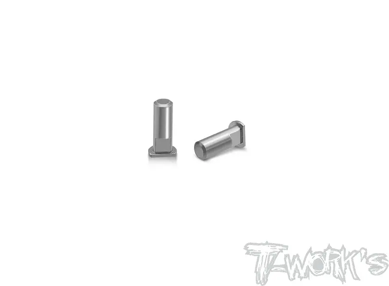 Tp-164   64 Titanium C Hub Long / Short  Kingpin  ( For Tekno Nb48/Eb48 2.1 ) 2Pcs. 1