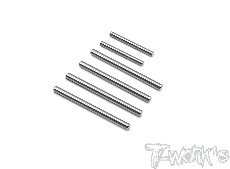 Tp-168 64 Titanium Hinge Pin ( For Team Associated Rc10 B74.2/74.2D ) 1