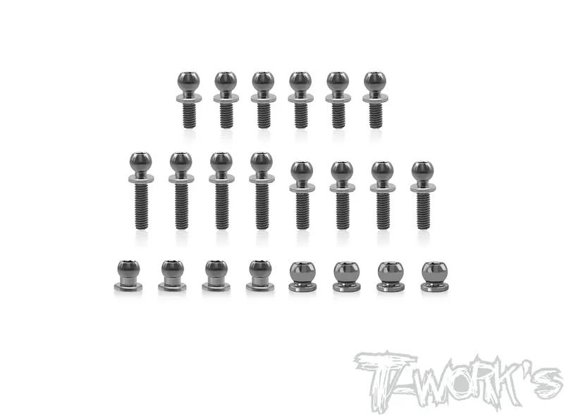 Tp-173	64 Titanium Ball End Set ( For Xpress At1 ) 22Pcs. 1