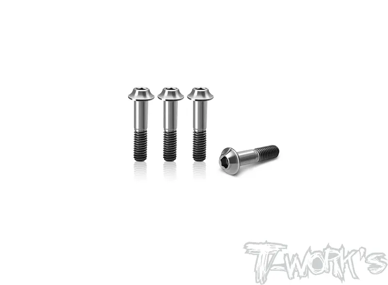 Tp-178	  64 Titanium Brake Screw ( For Sworkz S35.4/35.3 & Sparko F8e ) 4Pcs. 1
