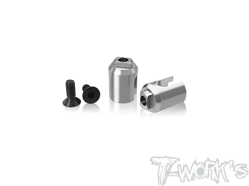 Tp-179-A800r  64 Titanium Solid Bb Driveshaft Adapters ( For Awesomatix A800r/Mmx/A800rr ) 1