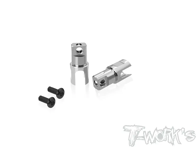 Tp-179-Ms1.0  64 Titanium Solid Bb Driveshaft Adapters (  For Yokomo Ms 1.0 & Axon Tc10/3 ) 1