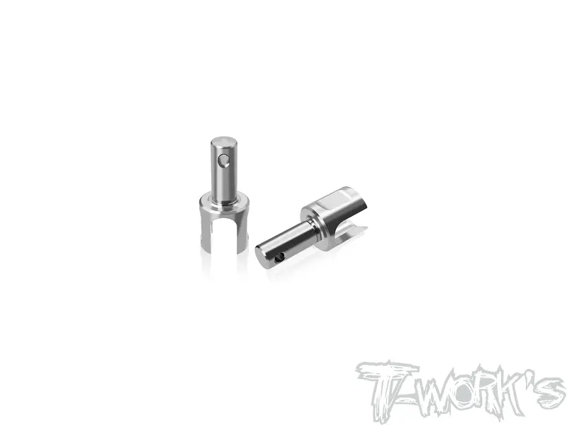 Tp-180-Ms1.0  64 Titanium Gear Diff. Bb Driveshaft Adapters (  For Yokomo Ms 1.0 & Axon Tc10/3  ) 1