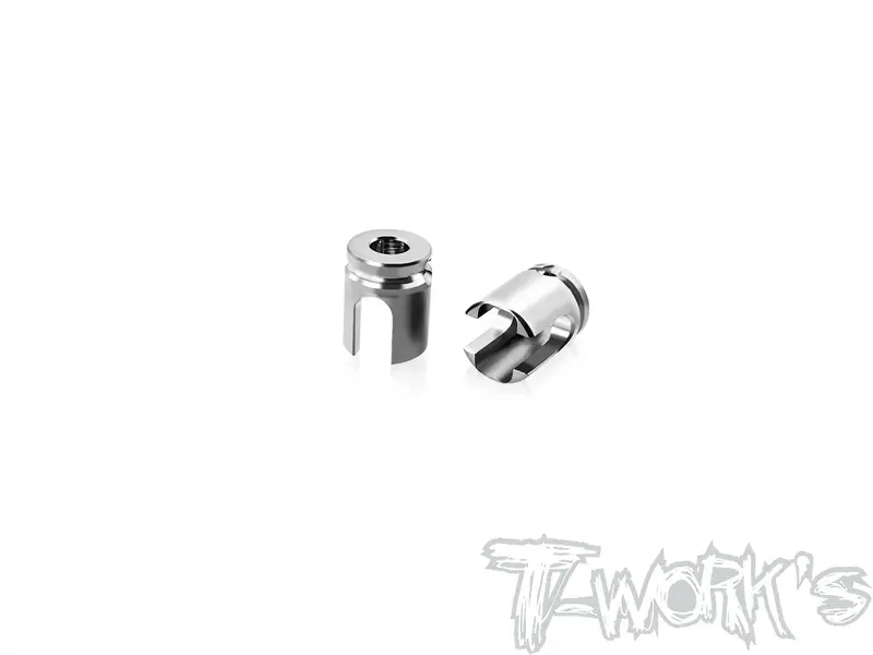 Tp-180-X4'26 	 64 Titanium Gear Diff. Bb Driveshaft Adapters  ( For Xray X4'26) 1