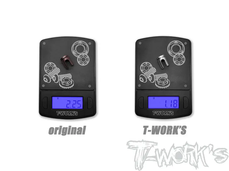 Tp-180-X4'26 64 Titanium Gear Diff. Bb Driveshaft Adapters ( For Xray X4'26) 2