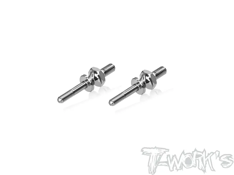 Tp-182	64 Titanium Front Shock Standoffs M4/M3 ( For Xray Xb8 2023/Xb8e'25/Xb8'25/Xb8e'26/Xb8'26  ) 2Pcs. 1