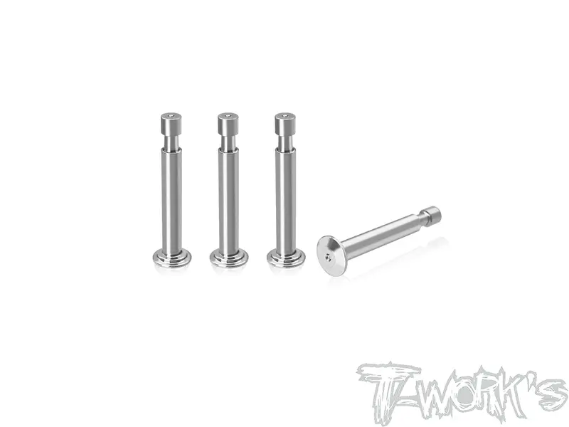 Tp-193	64 Titanium Lower Shock Pins  ( For Sparko F8 ) 4Pcs. 1