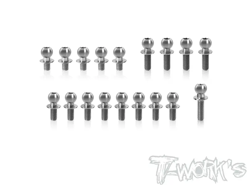 Tp-206   64 Titanium Ball End Set ( For Axon Tc10/3 )18Pcs. 1
