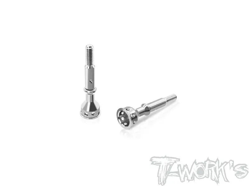 Tp-219-22X   64 Titanium Cva Axle ( For Tlr 22X Ac/Dc ）2Pcs. 1