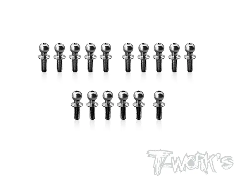 Tp-220-14B	 64 Titanium Ball End Set ( For Team Associated Reflex 14B)16Pcs. 1