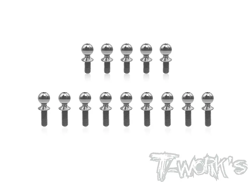 Tp-220-B84 64 Titanium Ball End Set ( For Team Associated Rc10 B84 ) 14Pcs. 1