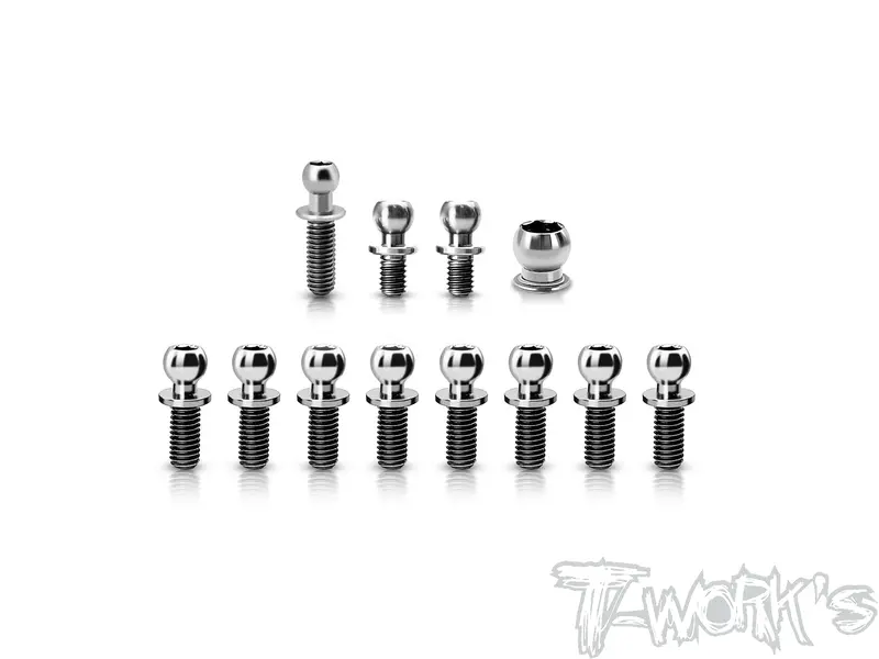 Tp-220-Xp10 	 64 Titanium Ball End Set ( For Xray Xp10/X10'26 )11Pcs. 1