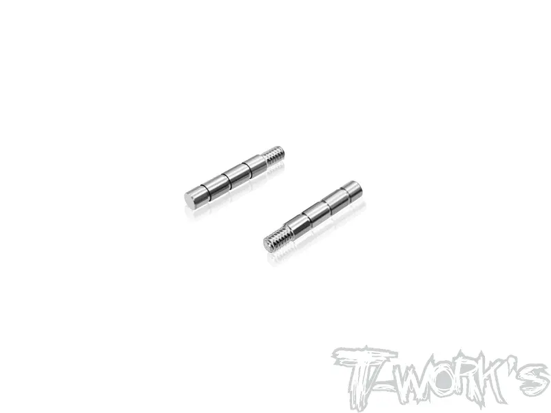 Tp-222-C 64 Titanium Damper Tube Shaft ( For Team Associated Rc28 ) 2Pcs. 1