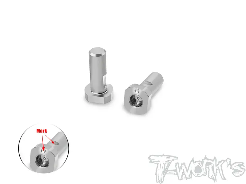 Tp-223    64 Titanium King Pin S/L  ( Kyosho Mp11 ) 2Pcs. 1