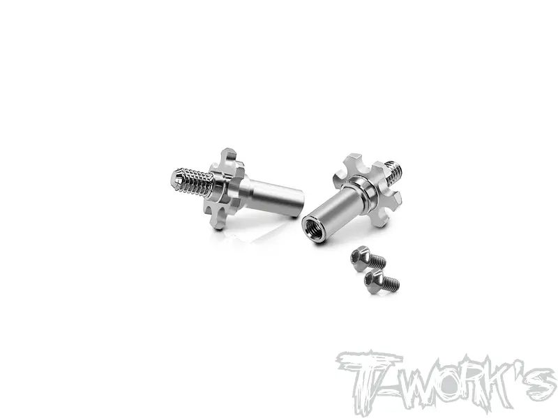 Tp-224-B	64 Titanium Light Weight Front Axle ( For Tlr 22X Ac/Dc ) 1