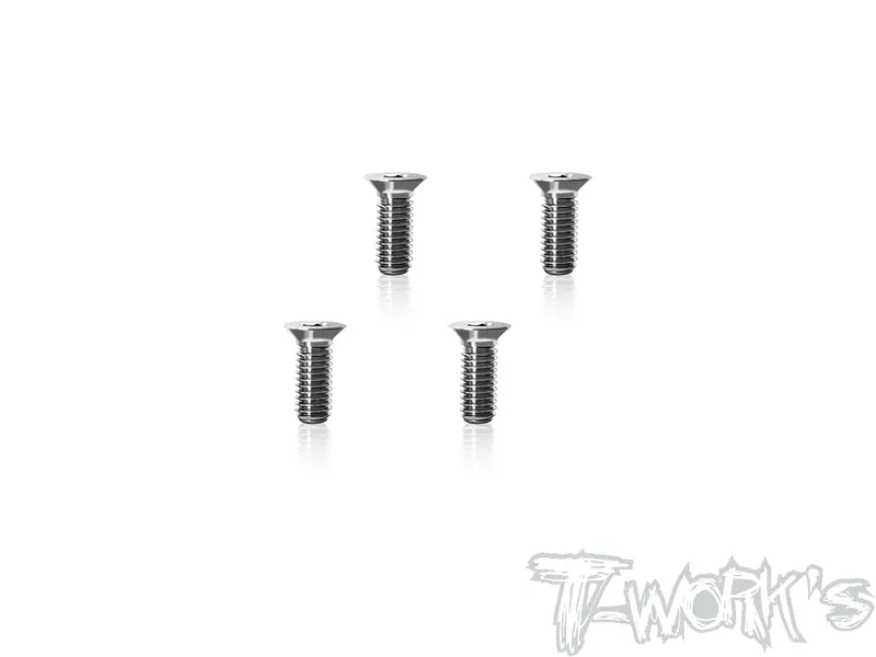 Tp-800R-H-8 64 Titanium Centering Lower Head Screw 3 X 8Mm ( For Awesomatix A800r/A800rr ) 4Pcs. 1