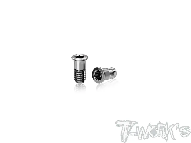 Tp-802   64 Titanium Upper Deck Screw  ( For Yokomo Bd12  ) 2Pcs. 1