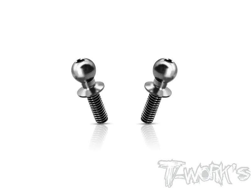 Tp-Ae-A	64 Titanium 4.3X6.5Mm Ball End M2.5 ( For Team Associated Reflex 14B ) 2Pcs. 1