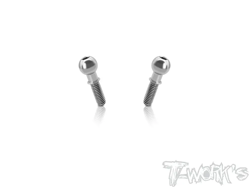 Tp-Ae-E 64 Titanium Pillow Ball 5.5X8mm ( For Team Associated Tc8 ) 2Pcs. 1