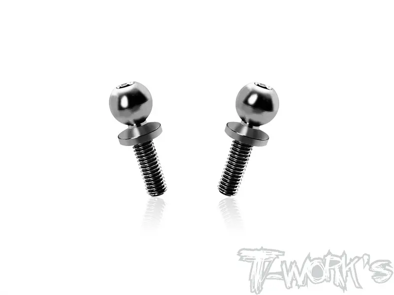 Tp-Tlr-H   64 Titanium 5.8X10mm Ball End ( For Team Losi 22X Ac/Dc ) 2Pcs. 1