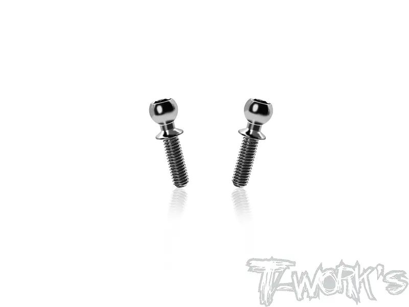 Tp-X4-R 64 Titanium Ball End 4.9X9mm Thread( For Xray X4'26 ) 2Pcs. 1
