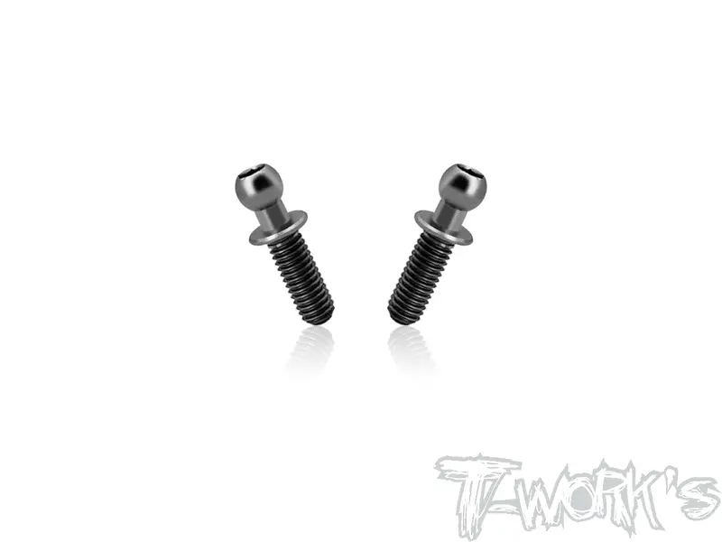 Tp-Xray-3708   64 Titanium 3.7X8mm Ball End ( For Xray X12/Xp10/X10'26 ) 2Pcs. 1