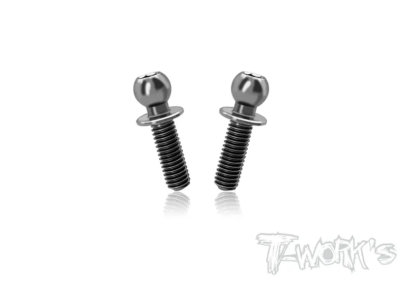 Tp-Y-Kb   64 Titanium Kingpin Ball ( For Yokomo ) 2Pcs. 1