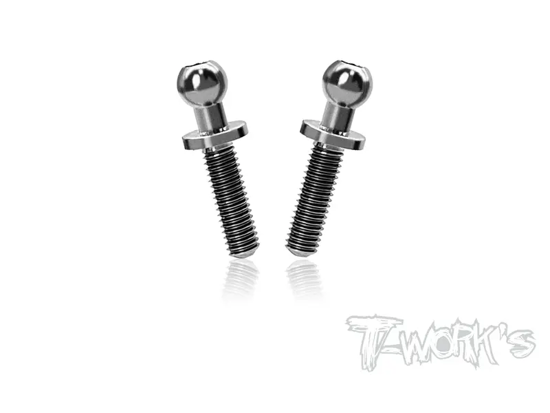Tp-Y-Llh   64 Titanium 4.3 X 10Mm Ball End ( For Yokomo ) 2Pcs. 1